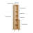 Natural Bamboo Large Capacity Thin And Tall Cabinet