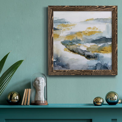 Waterway I-Premium, toile encadrée - prête à être accrochée