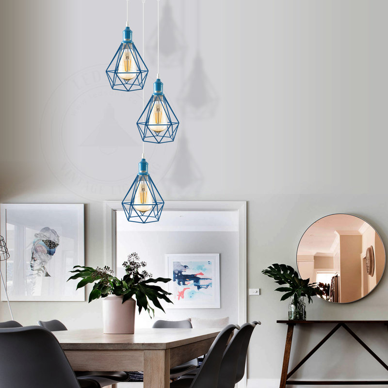 Alfie-Lee 3 - Light Pendant, Yes, Blue