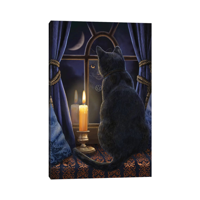 Midnight Vigil by Lisa Parker - Wrapped Canvas Print, 101.6 cm H x 66.04 cm W x 3.175 cm D