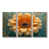 Toile naturelle avec cadre flottant