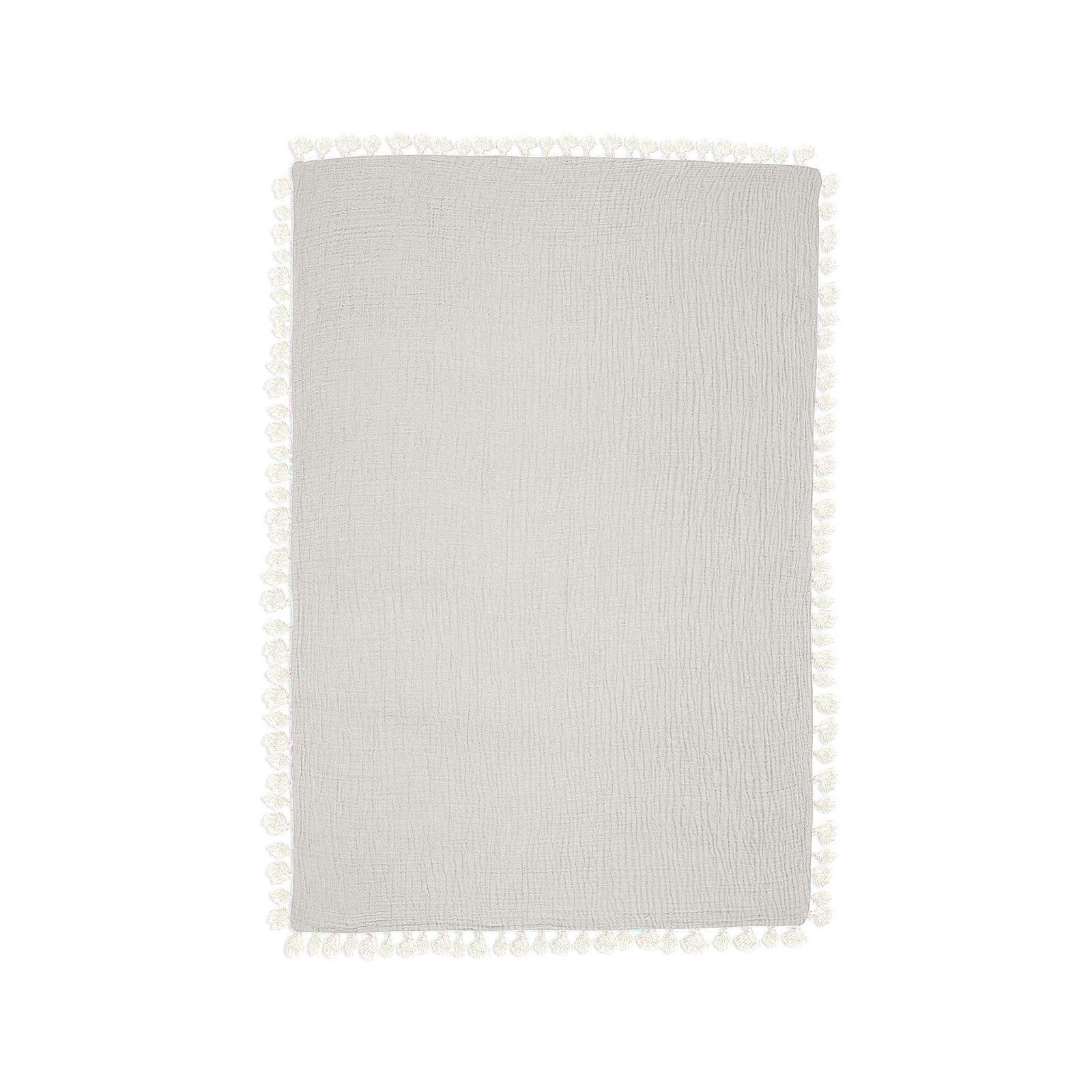 6-Layer Cotton Muslin Baby Blanket, Gray