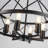 Williston Forge 6- Light 21.65" Dimmable Farmhouse Geometric Drum Chandelier Ceiling Lights for Foyer Kitchen Island Living Room-306903456-315722775