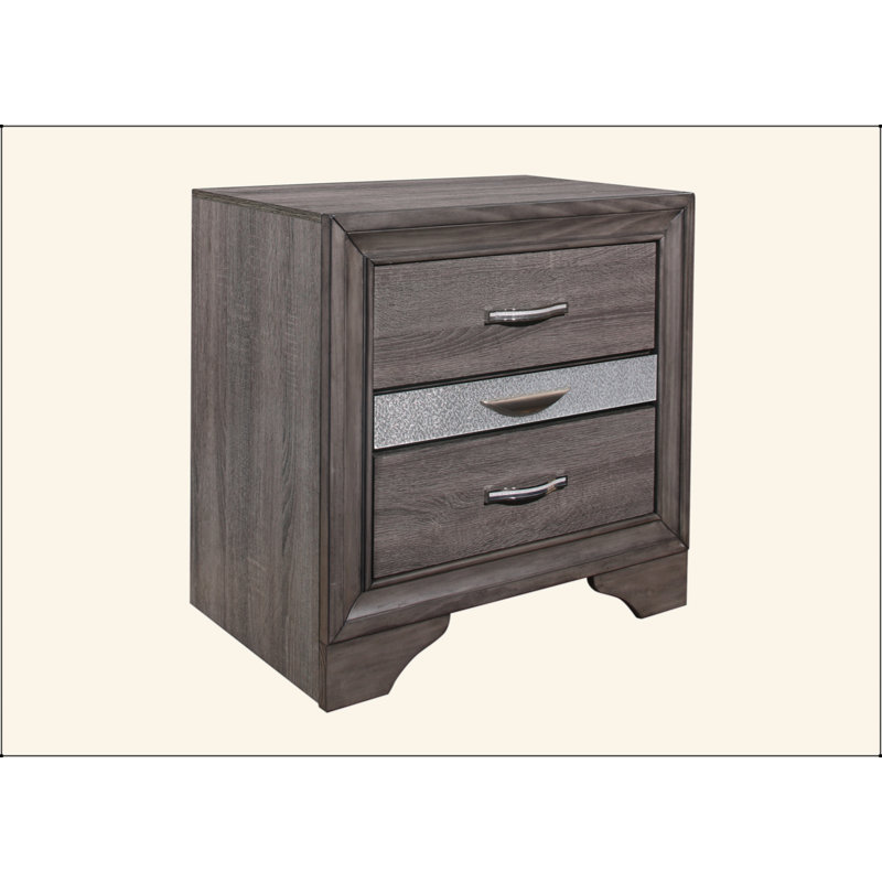 Élégante et fonctionnelle table de chevet Ryder pour l'organisation et la décoration de la chambre à coucher