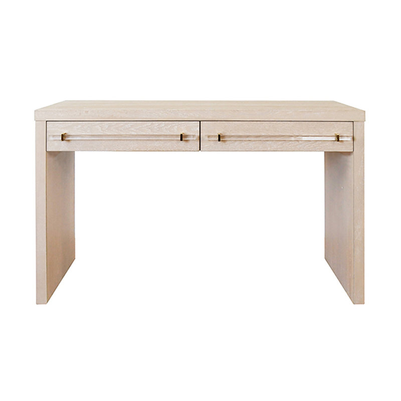 Ralph Writing Desk, Cerused Oak