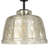 3-Light Black Linear Mercury Pendant  Chandelier For Dining Room