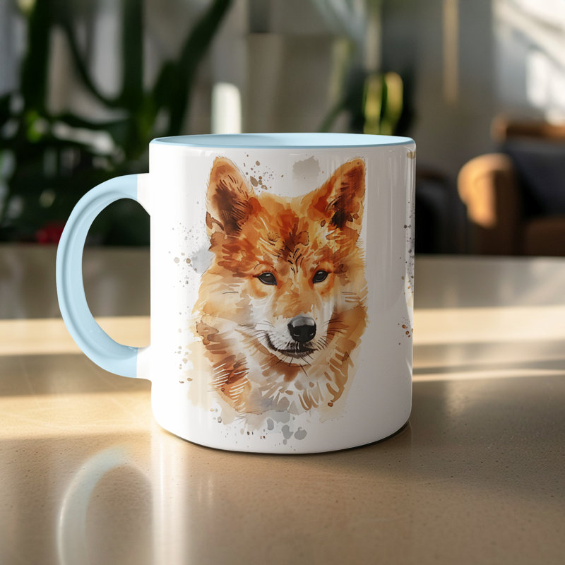 Mug, Light Blue