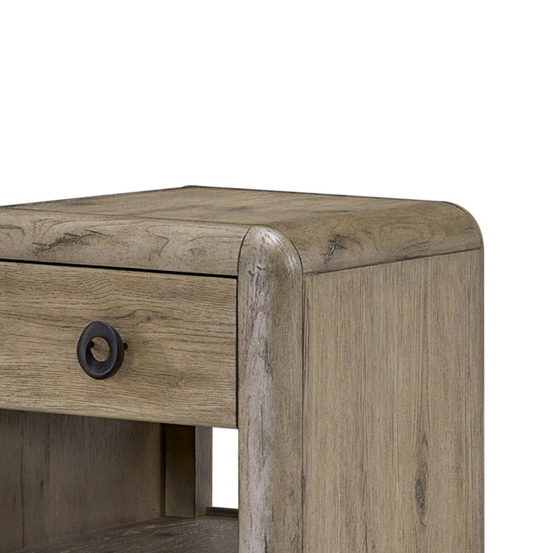 English Knotty Oak Spot Table