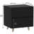Modern Wood Two Drawer Nightstand,Vintage Bedside Table-21202894-21673728