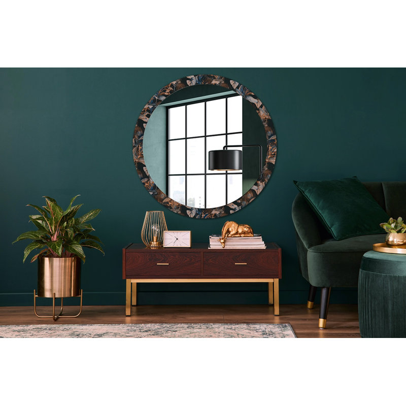 Huldar Glass Flat Wall Mirror