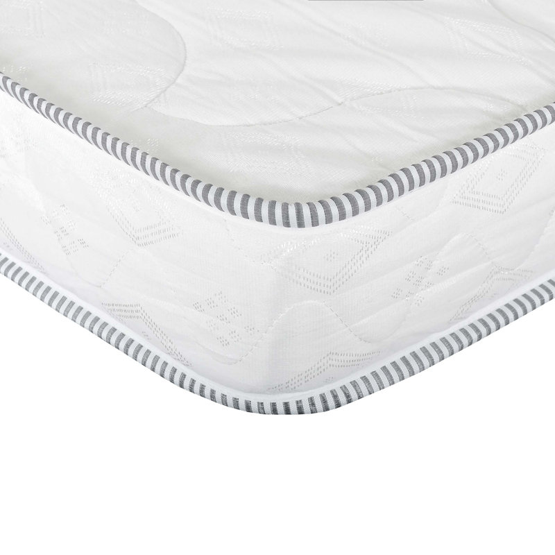 6-Inch Reversible High-Density Foam Mattress, Twin-Size Firm Support Mattress With Certipur-US Certified Foam And Fire-Resistant Barrier.