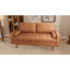 Aisha 70" Faux Leather Square Arm Loveseat-1414300728