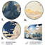 Clouds Celestial Landscape I - Paysages, art mural en métal-715439660