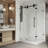 Winslow 48" W x 36" D x 80" H Sliding Frameless Shower Enclosure with 3/8  Clear Glass&Base-50877761-50877760