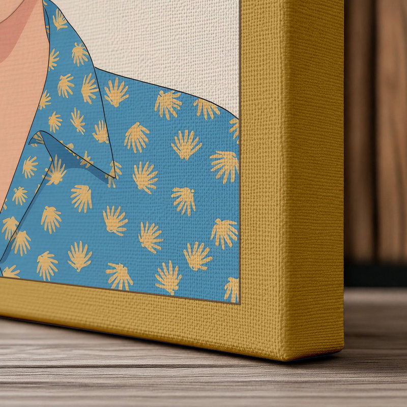 Print, 24x16 - 61.0 x 40.6 cm, Ochre Border