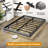 Floating Bed Frame with LED Lights, Metal Bed Frame, No Springs, Easy to Assemble-904295760
