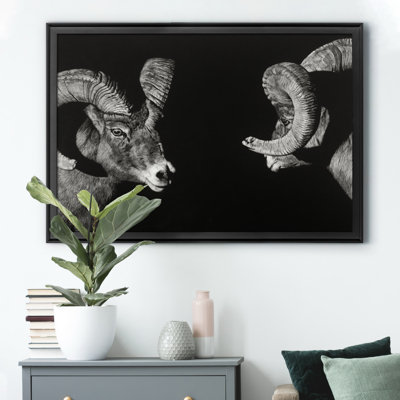 «Wild Scratchboard I», cadre photo, impression sur toile