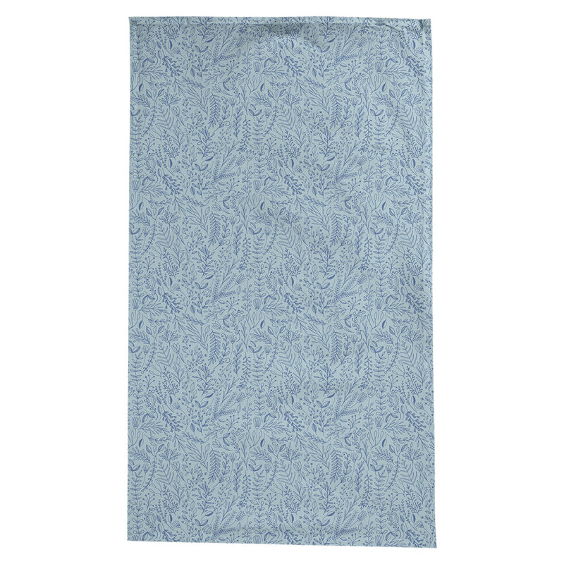 Leffel Ditsy Floral Pattern Tablecloth, Blue