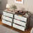 Farmhouse 3-Drawer Dresser-2025167377