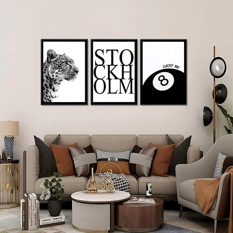 3 Piece Wrapped Canvas Print