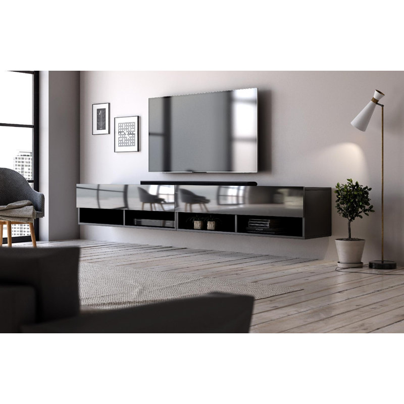 Aten TV Stand for TVs up to 70", White, 78"