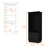 Black Bar Cabinet Featuring Glassware Rack And Spacious Shelf Area With Holder Functional Interior