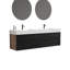 Meuble-lavabo moderne avec rangement 72 po Grace
