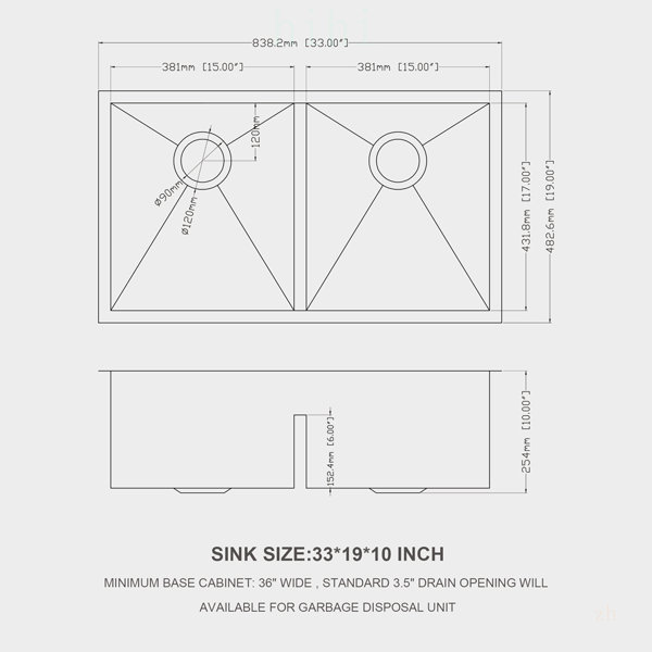 Dimensions du produit
