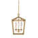 3 - Light Aged Gold(Similar Like Aged Gold Foil) Lantern Pendant