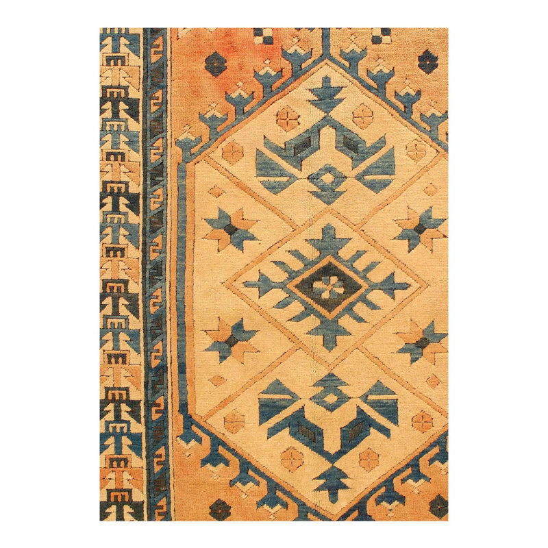 Oriental Area Rug in Brown