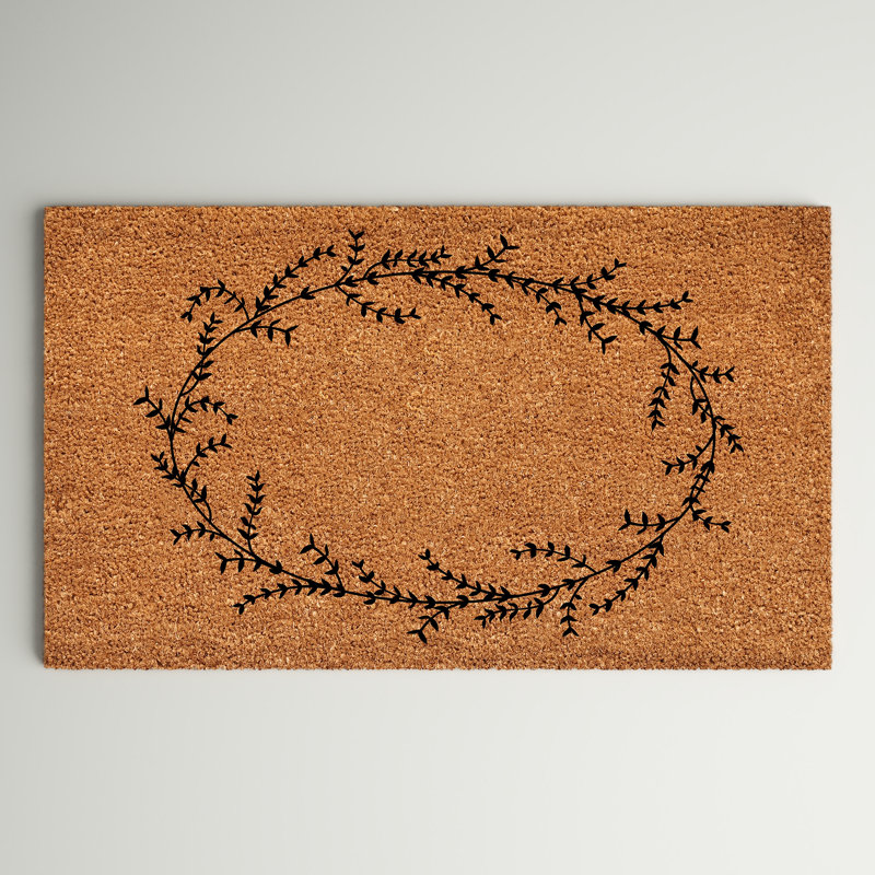 Paillasson anti-dérapant pour l'intérieur et l'extérieur, L 24 po x L 36 po