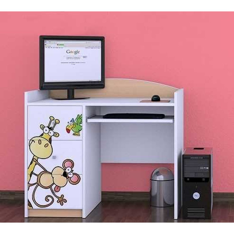 Sena 100cm Computer Desk, Beige