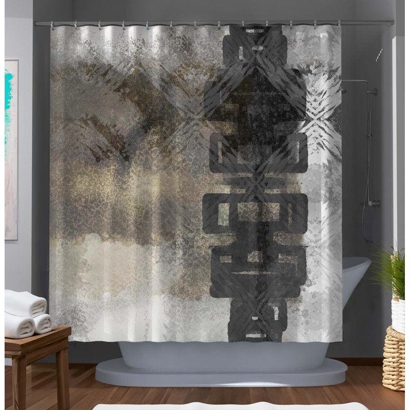 Speed Undoubtedly Designer Shower Curtain