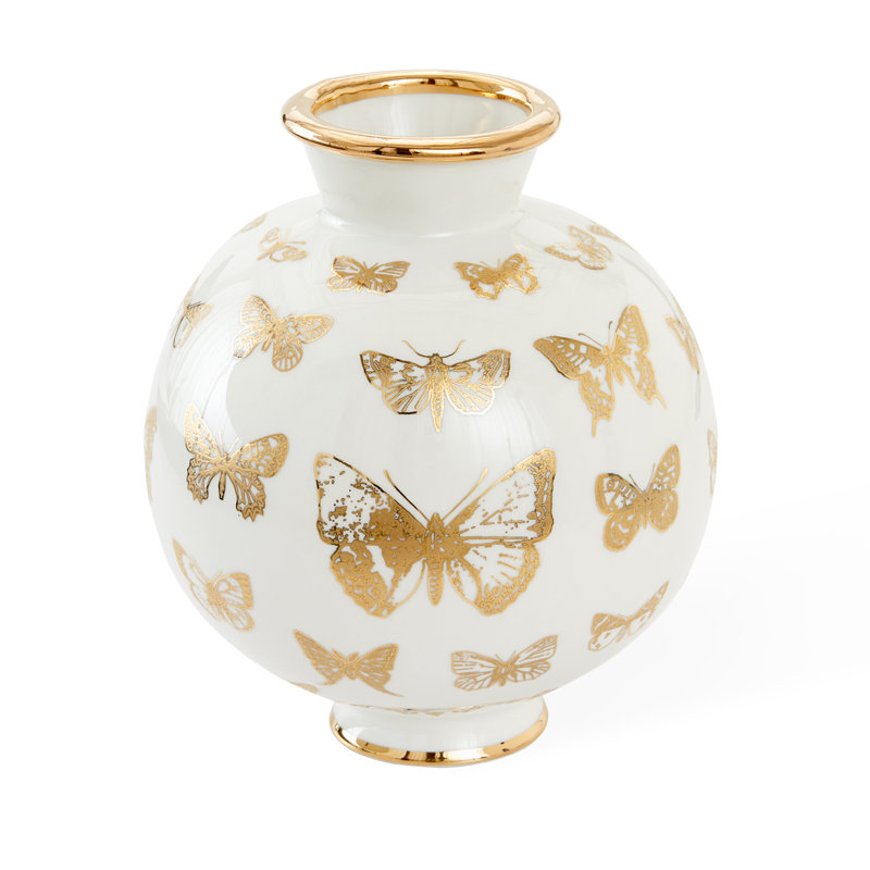 Vase rond Botanist Butterfly