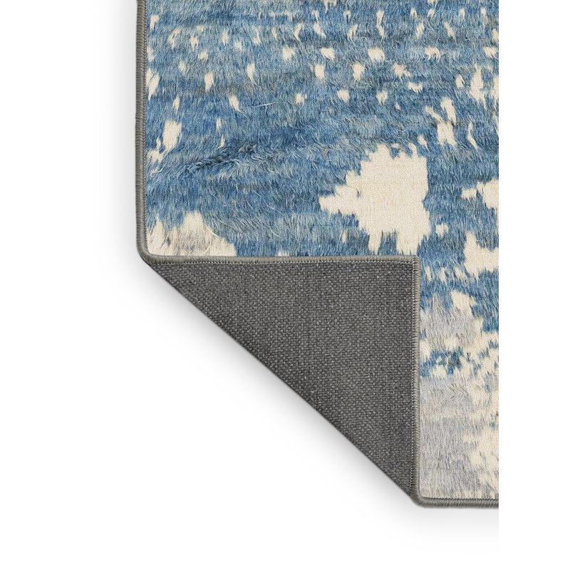 Abstract Indoor Rug, Rectangle 2' x 4'