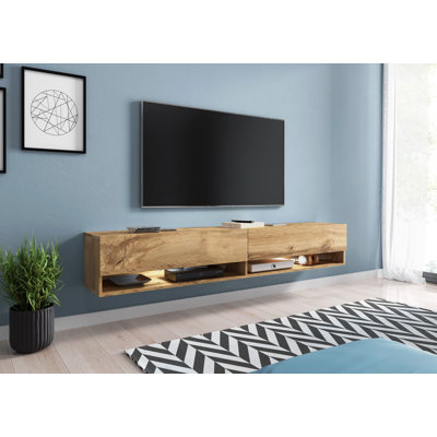 Moorestown Unfinished Floating TV Stand for TVs up to 78"