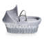 Dimple Wicker Moses Basket-1176229567