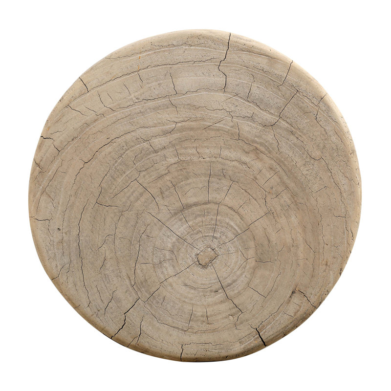 Corrigan Studio Live Edge Three Legs Round Table Approx.12-16“D 20"H