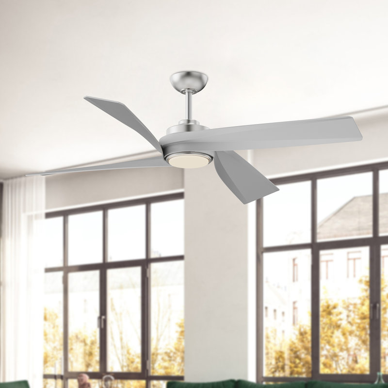 Horizon LED Ceiling Fan, Brushed Nickel, Brushed Nickel