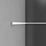 1'' H x 78.75'' W x 0.56'' D Plastic Chair Rail