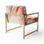 Chaise d'appoint rembourrée Peach Petal Dance-1336238526
