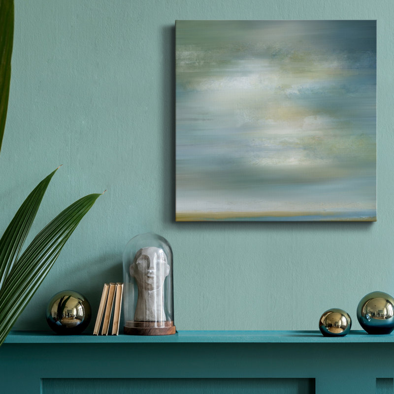 Misty Clouds - Impression sur toile tendue, H 10 po x l 10 po x P 1,5 po