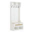 Portemanteau Audrianne H 67 po avec banc et rangement pour chaussures