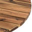 Table d'appoint en bois massif de 35,6 po de hauteur