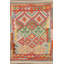 Tapis oriental coloré Kilim 5 x 7
