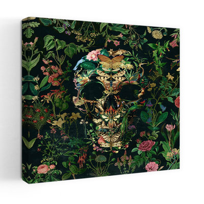 Art contemporain fleur gothique contemporain