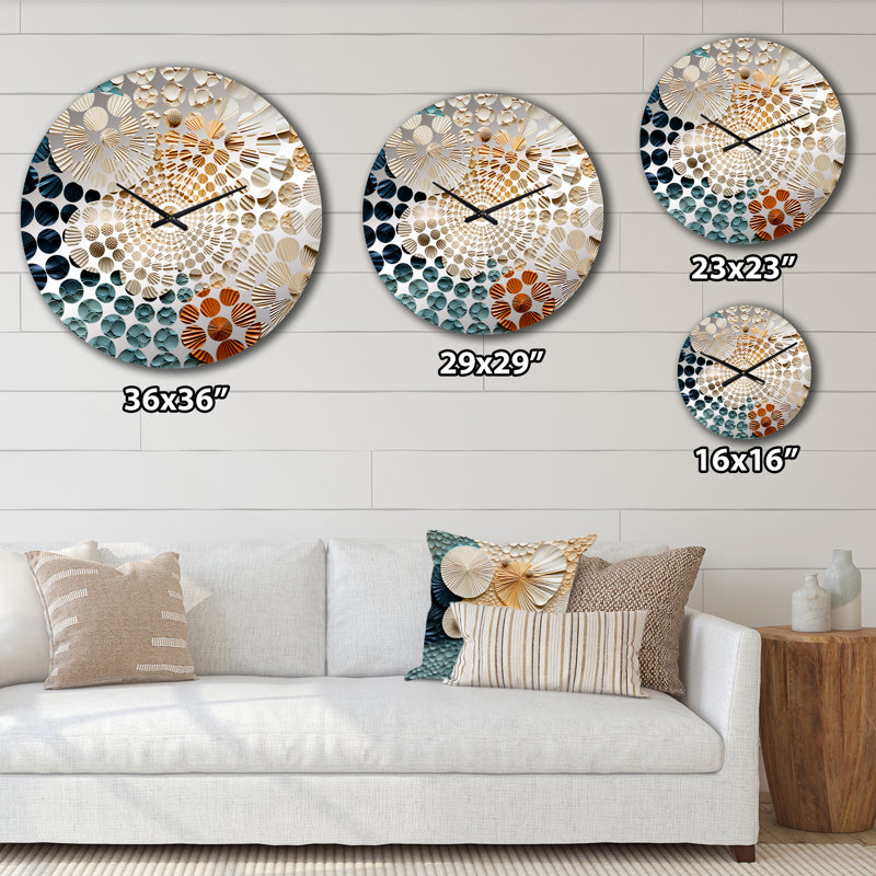 Shyheim - Horloge murale coquillage, Petit