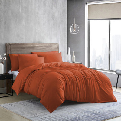 Edyson Microfiber Duvet Cover Set with Pillowcases Included