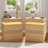 2-Drawer Nightstand With Light-1699569714