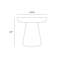 Table de bout Batea-107653201